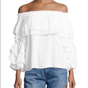 MISA Los Angeles Off Shoulder Blouse